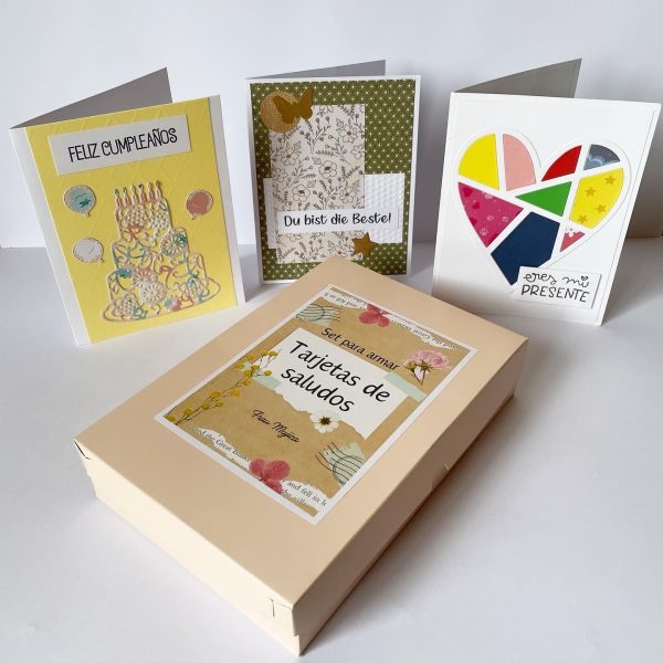 Set Tarjetas de saludos - Papelería creativa