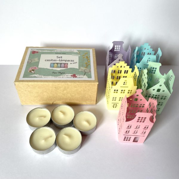 Set casitas lámparas - Papelería creativa - Imagen 3